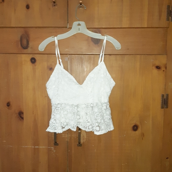 Guess Tops - 3/ $15 Guess Lace Crop Top - NWOT
